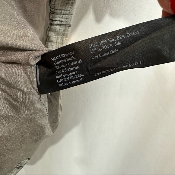 Eileen Fisher 100% Silk Sleeveless Top - Picture 8 of 8